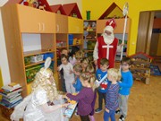 Barbora, Mikuláš, čert a anděl ve školce